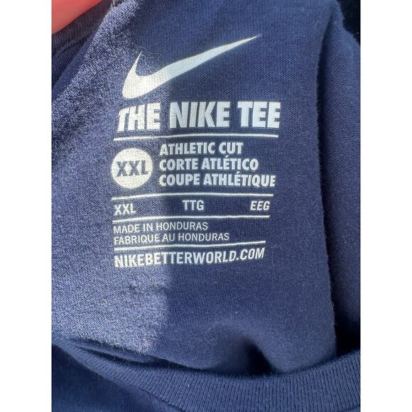 Nike Running Navy "Excuses Suck" Short Sleeve Graphic Nike Tee- 2XL - Picture 7 of 7